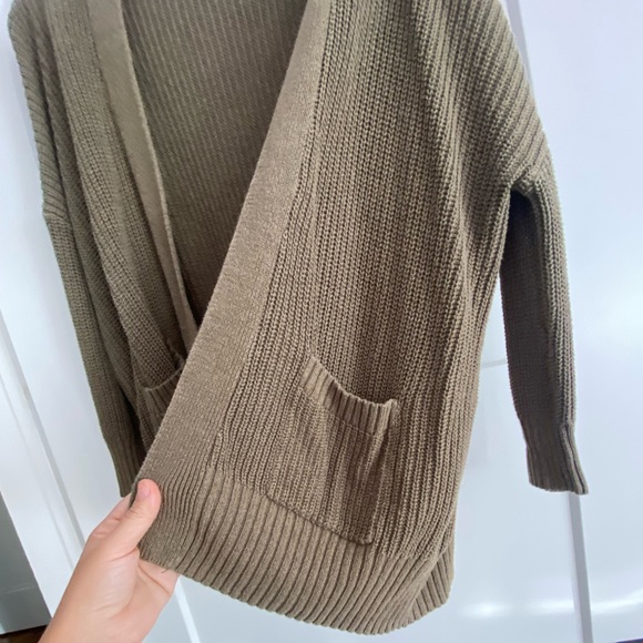 BDG green knit oversized cardigan - Picture 4 of 5